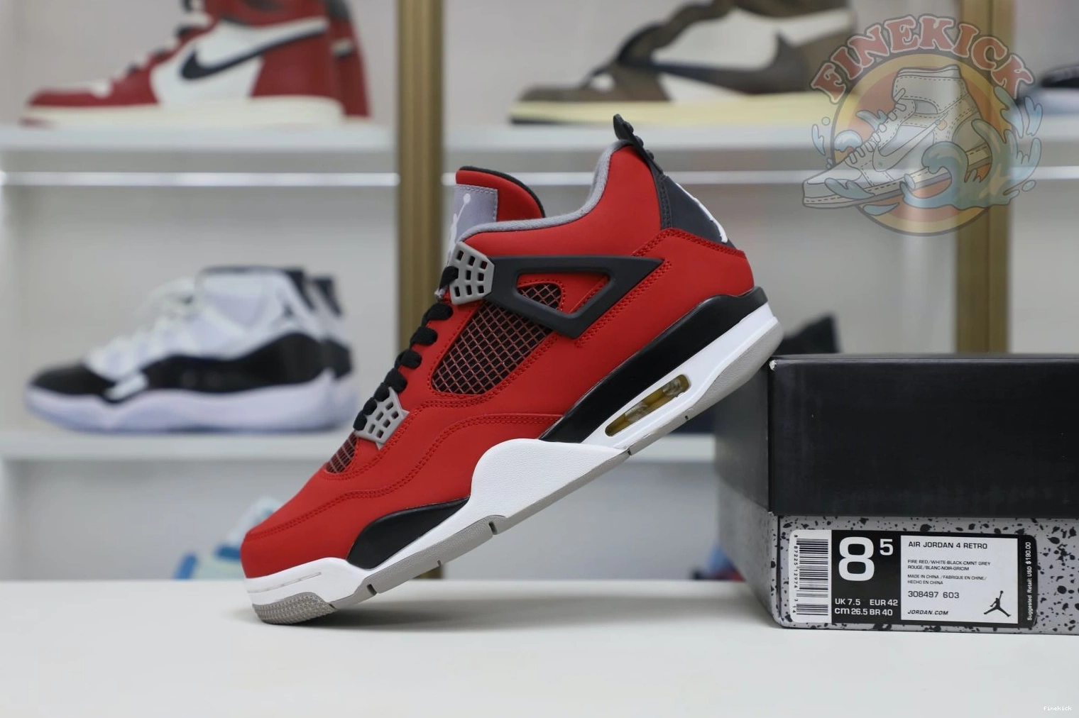 Jordan Air RetroToro Jordan4 Bravo 1202